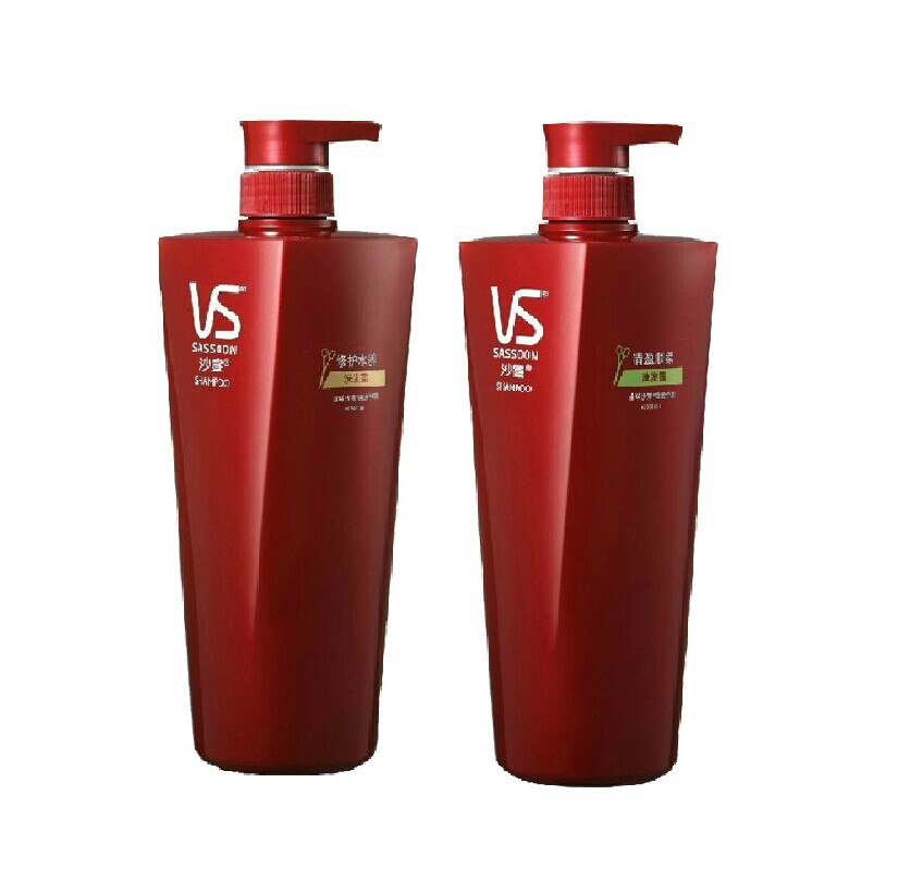 沙宣洗发水/露修护水养750ml+轻盈顺柔750ml 两瓶装 多省包邮