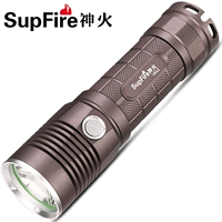 SupFire Shenhuo sạc ánh sáng đèn pin L5-L2 siêu sáng tầm xa tìm kiếm ánh sáng dẫn chiếu sáng ngoài trời đèn pin đi rừng