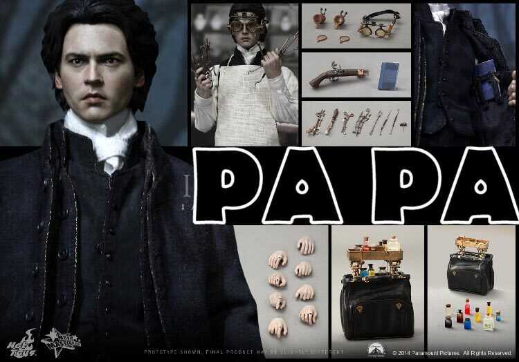 New Spot Hottoys HT MMS270 Sleephead Valley Sleepy Hollow Johnny Depp