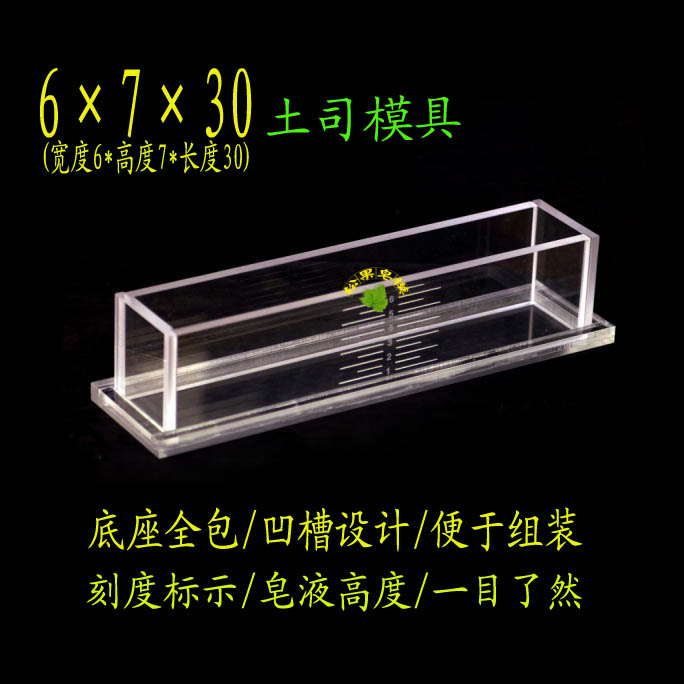 Pine cone handmade soap mold acrylic mold toast mold handmade soap tool custom