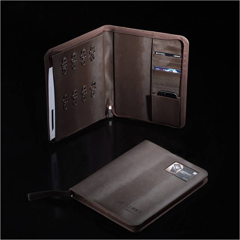 Versatile A4 Manager clips Real Estate Sales Turnkey Bag of Pinch Keybag Bracelet to make customizable Inlogo