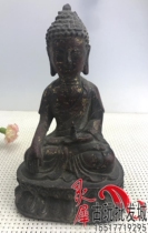 Antique collection Buddha statues antique iron Buddha statues Sakyamuni Iron Buddha iron Bodhisattva special offer