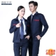 Quần áo bảo hộ lao động nam tay áo dài xây dựng dụng cụ chống mặc tùy chỉnh in logo công nhân lao động quần áo quần mùa xuân và mùa thu