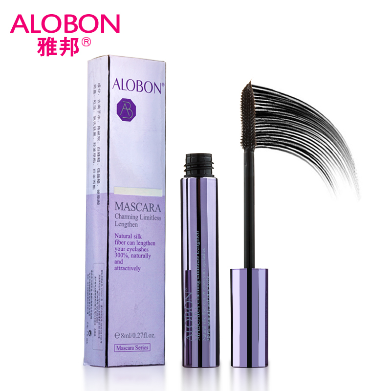 ALOBON/雅邦魔法纤长睫毛膏8ml硅胶刷头防水不晕染卷翘浓密AM80