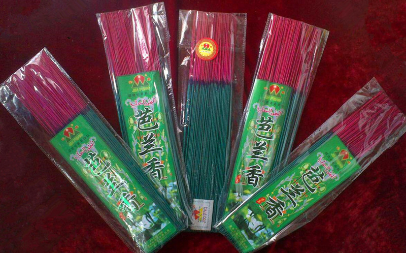 Balan incense Hui special incense Hui ethnic supplies sanitary incense 80pcs 39CM