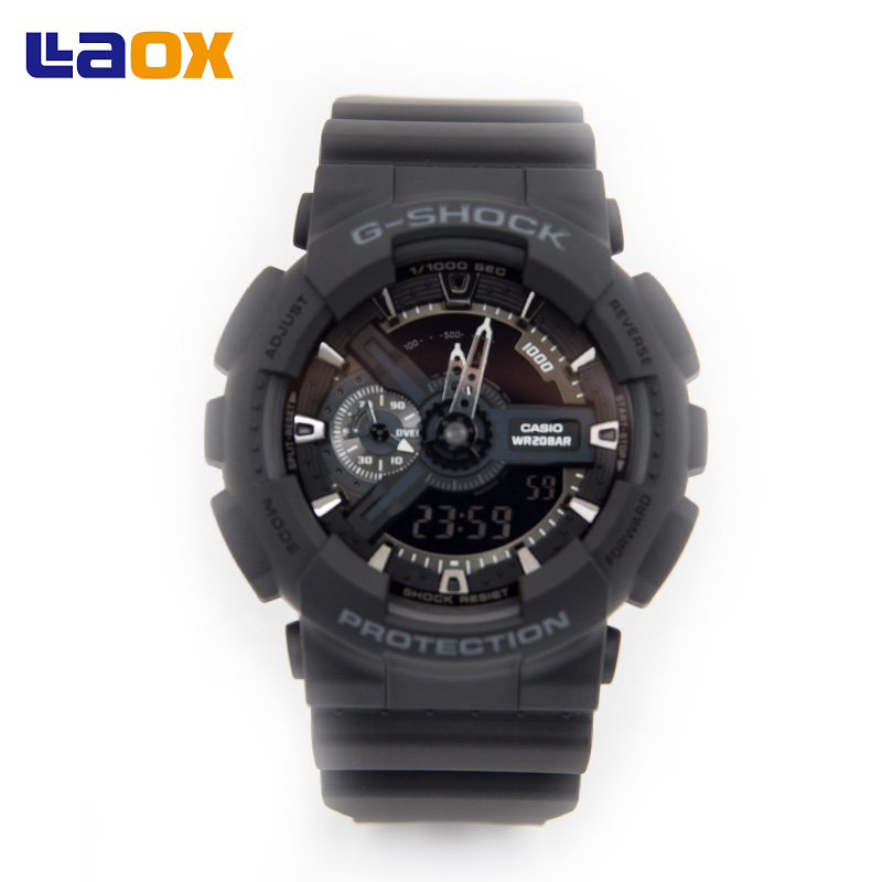 卡西欧 CASIO G-SHOCK系列GA110-1BJF运动石英表 黑色