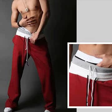 热销破万 潮流双层拼色运动休闲裤-长裤/短裤 男台湾官网直邮进口