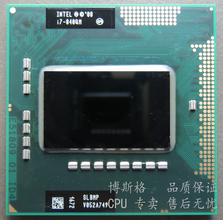 I7 840QM CPU SLBMP quad core 8 thread 1 86-3 2 8M original official version PGA original pins