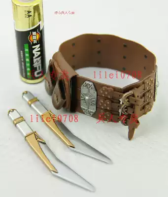 1 6 Soldiers Hottoys the Prince of Persia when Blade Dastan Wide Belt Dagger Full