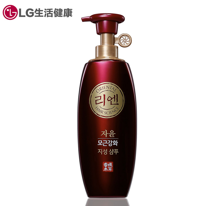 LG睿嫣姿韵净韧洗发水 油性 清爽头皮 染发修复 强韧发根 500ml