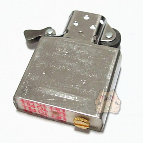 17 years old shop (piglet) Zippo Original Clothing Special Accessories Silver Color Golden Narrow Machine Liner