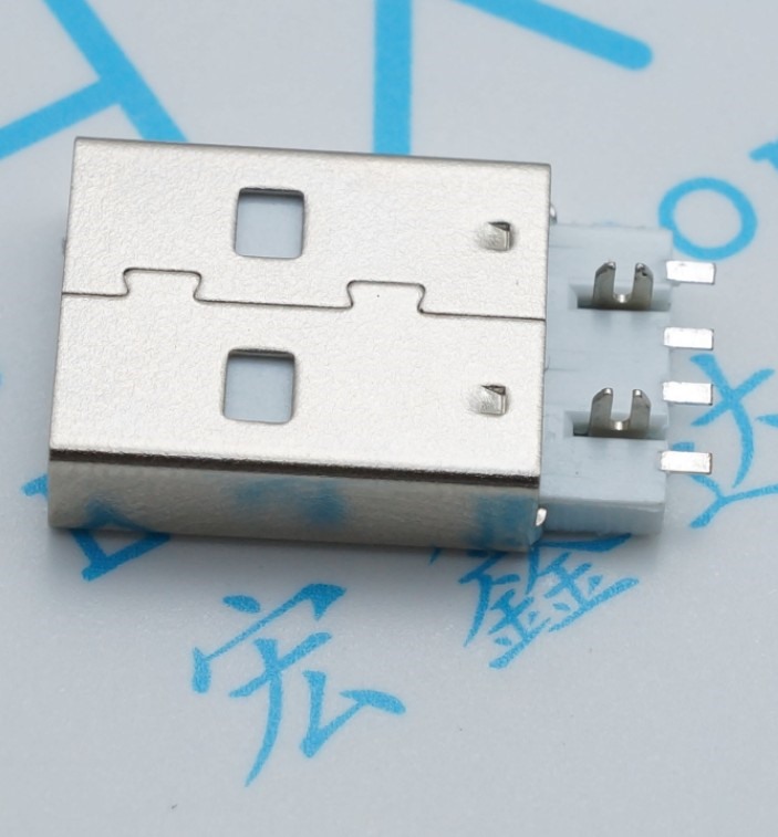 A male harpoon patch type 180 degree A male harpoon type USB socket U disk common socket