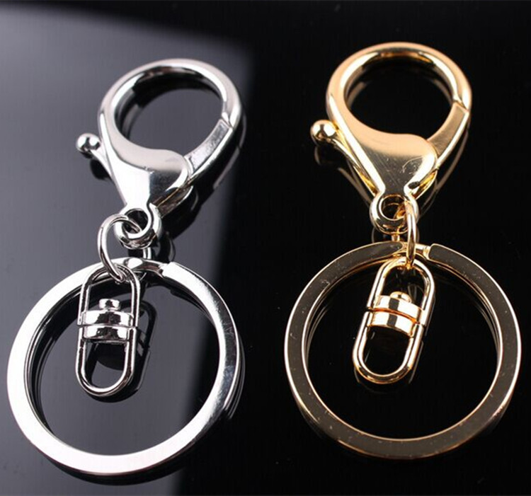 DIY ornament accessories Lobster buckle D buckle key ring Three sets of creative pendant accessories bag hanging fit