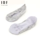 5 cặp nông miệng ren thuyền vớ nữ phần mỏng vớ mùa hè vô hình thấp để giúp silicone chống trượt vớ vớ cotton phụ nữ tất trắng Vớ mắt cá chân