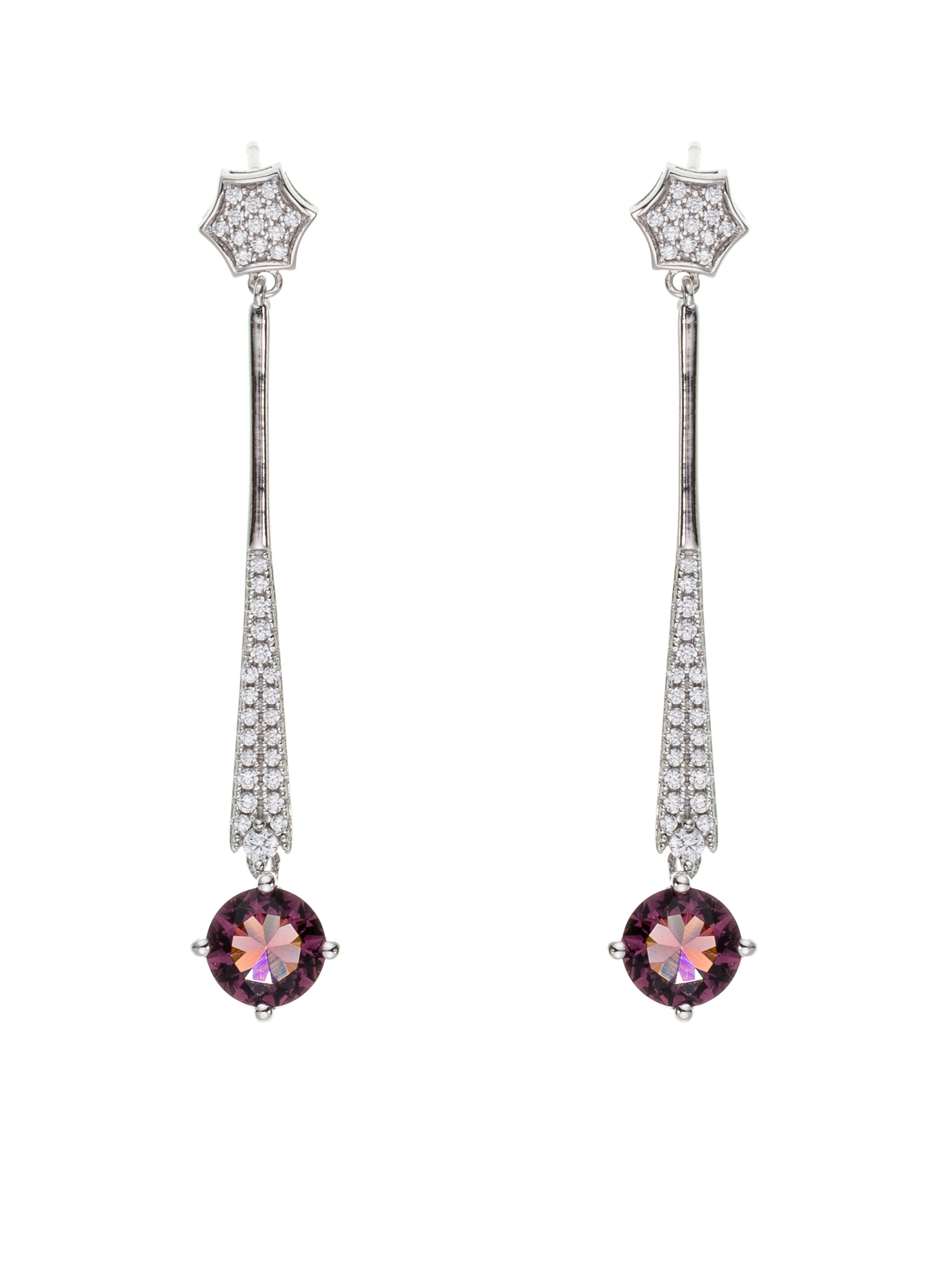 viva 自由韵律系列18K镀金雅致耳环