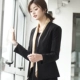 Áo khoác ngoài màu trắng của OFFIY-WISE nữ cao cấp Nhật Bản mẫu áo vest lửng nữ Business Suit