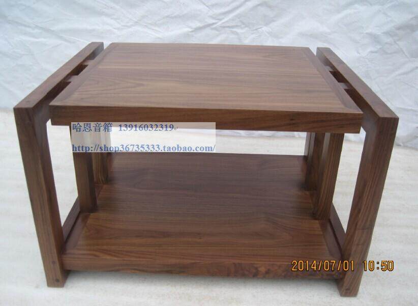 Reputable Solid Wood Sound Rack Workmanship Excellent Frame Single Two Cabinet Power Amplifier Rack KJ-2D