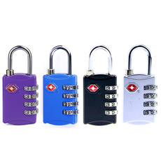 Замок кодовый 出国海关锁tsa密码锁旅行箱防盗锁托运通关锁行李箱挂锁4位密码锁