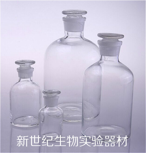 白色小口试剂瓶 白小口玻璃瓶 细口瓶 磨口试剂瓶 规格齐全