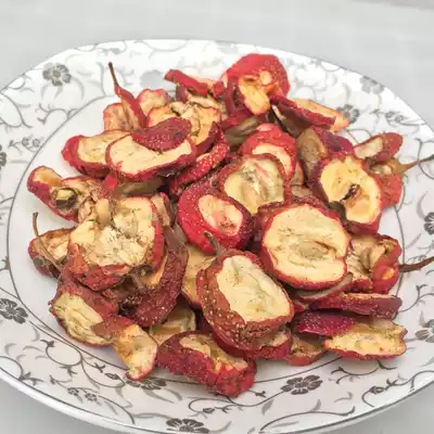 Shennongjia wild hawthorn slices Hawthorn dried (250g) fresh hawthorn fruit dried dried fruit