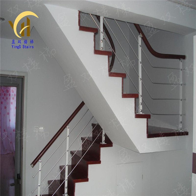 Carbon steel gold steel column factory direct stair guardrail column electrostatic spraying is simple and practical