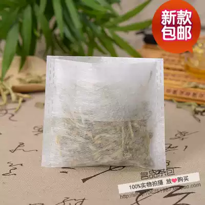 100 7*8cm flower tea bags, filter bags, corn fiber folding tea bags, tea bags, disposable empty tea bags