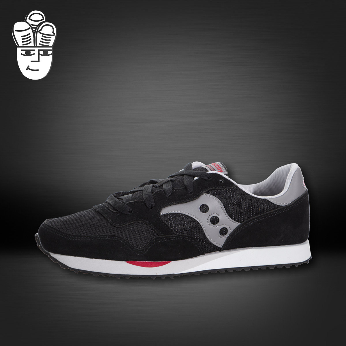 Saucony Dxn Trainer 索康尼男子复古跑鞋 运动休闲鞋 麂皮翻毛