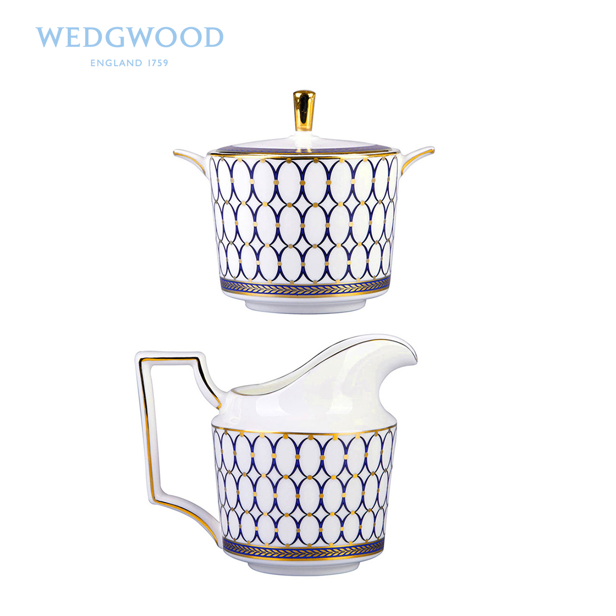 Wedgwood waterford Wedgwood Renaissance Gold powders ipads in China milk sugar cylinder cylinder suits for