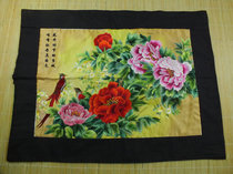 苗族老绣片 手工刺绣 民族风 DIY辅料 苗绣 平绣绣片001