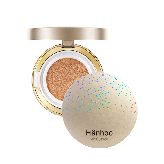 hanhoo韩后自然裸妆遮瑕气垫cc霜隔离保湿轻薄持久bb霜单支盒装