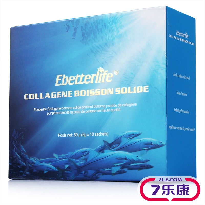 Ebetterlife/伊倍莱 法国进口胶原蛋白饮料10条/盒 补充胶原蛋白