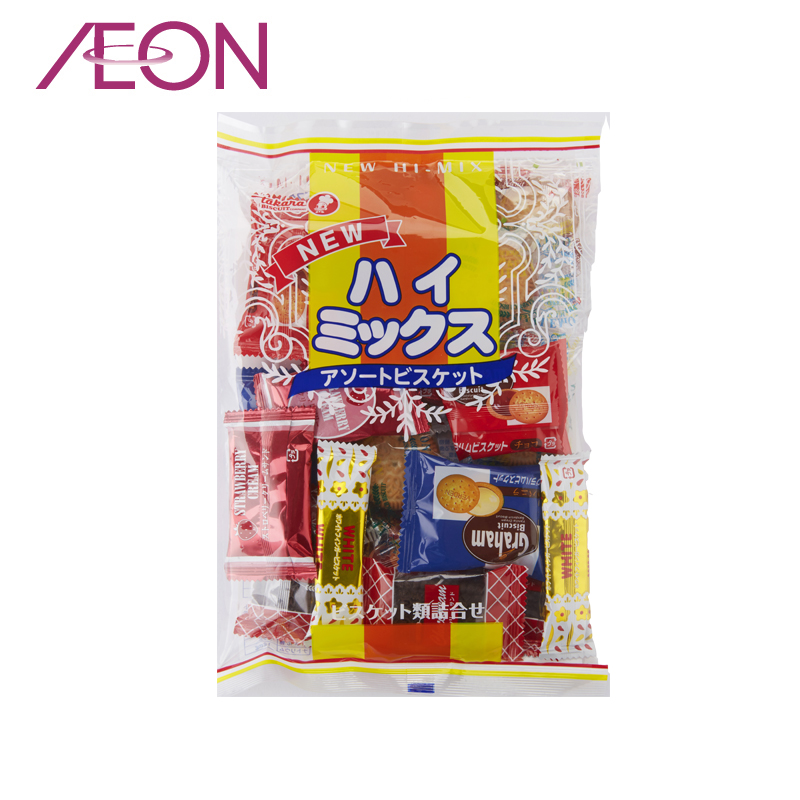 【AEON】日本宝製菓 混合装饼干大礼包 香草巧克力柠檬咖啡草莓