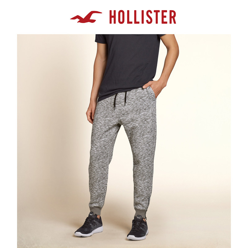 Hollister抓绒慢跑休闲裤 男 115782