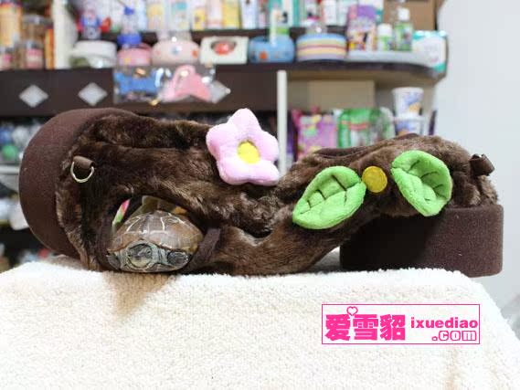 Full 68 Angoru Suede Cloth Joyless Tunnel Toys Double Holes Brown Trunks Pet ferrets Anglo