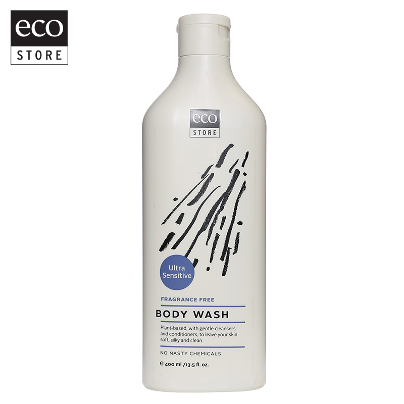 ecostore孕妇沐浴露纯天然无香沐浴乳400ml 专用新西兰进口正品