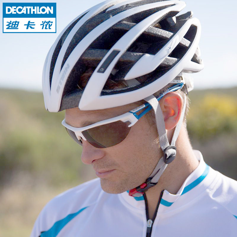 迪卡侬 骑行跑步太阳眼镜男女可变色眼镜墨镜带镜盒防风防尘 ORAO