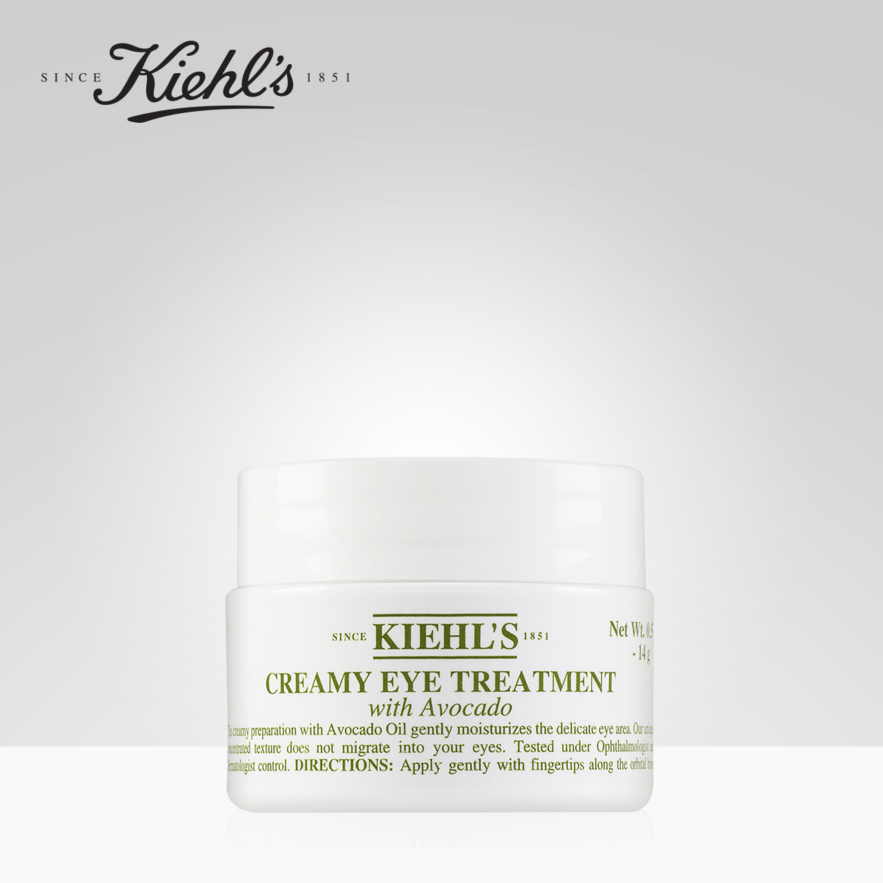 Kiehl's科颜氏牛油果保湿眼霜14g 舒缓眼周 乳霜质地 清爽保湿