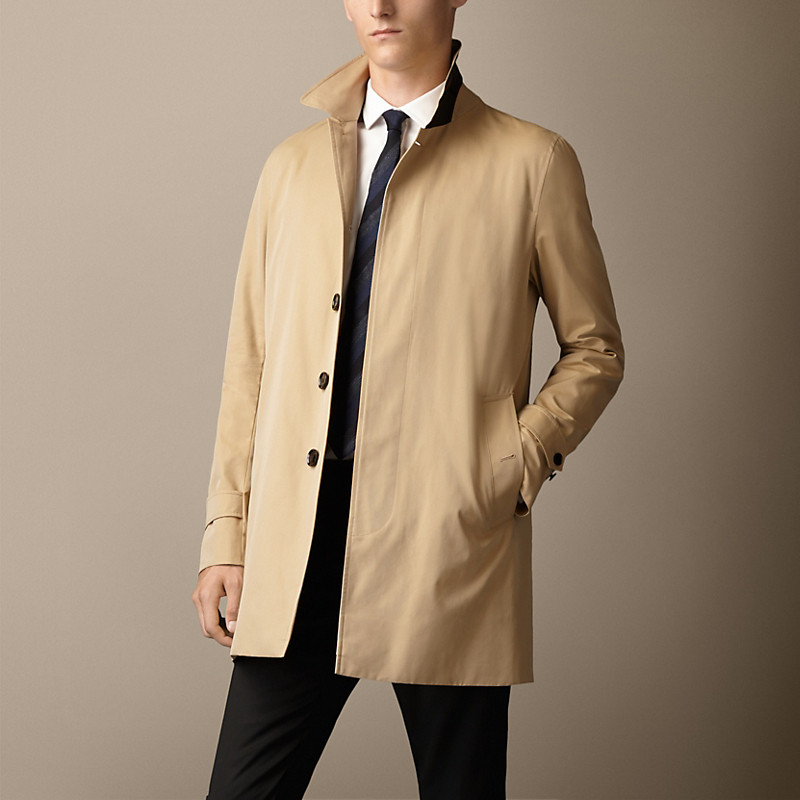 BURBERRY/博柏利棉质嘎巴甸轻便大衣 39346051