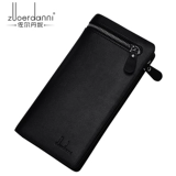 Универсальный бумажник, длинная кожаная сумка для отдыха, картхолдер, длина макси, бизнес-версия