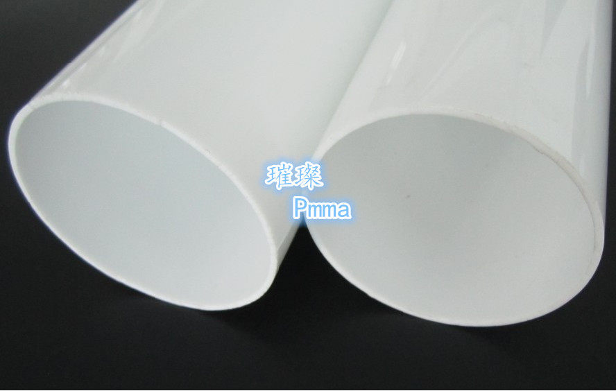 Transparent milky glass tube acrylic milk white tube pmma round tube lampshade lamp white tube 20-1500mm