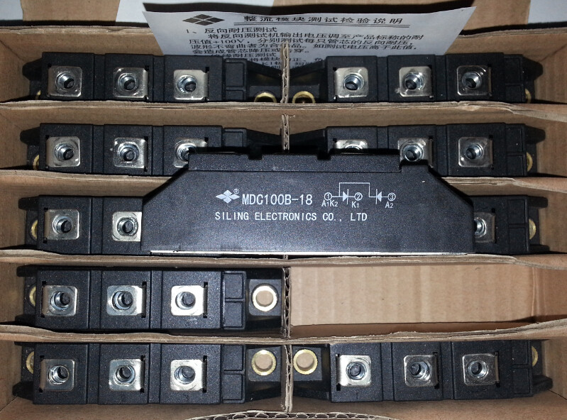 Original dress Inverten frequency converter black rectification module MDC100B-18 MDC100B-16