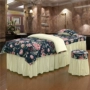Vẻ đẹp mới bốn mảnh twill quilted quilted quilt cover bed spa massage giường giường tùy chỉnh khăn trải giường spa