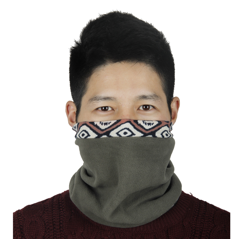 Tundra Ground Grip Suede Hat Men and women Scarf Outdoor Warm Riding Mask Warm Windproof 100 Variable Lace Cap