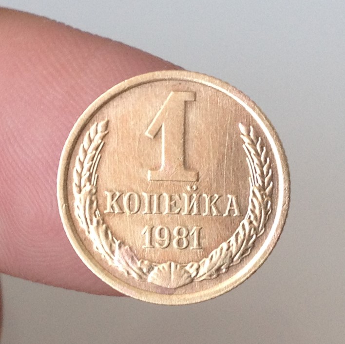 Soviet Union, 1981, 1 Kopitar, good product