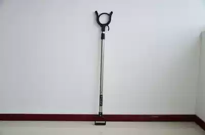 Invoiced stainless steel explosion-proof foot fork security waist fork catch retractable with key