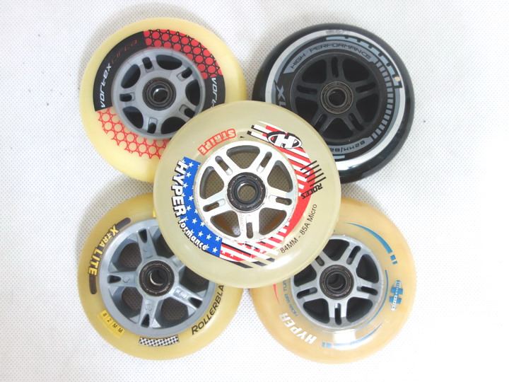 Original with high-speed bearing 82MM two-wheel skateboard wheel vitality board wheel roller skateboard accessories universal accessories