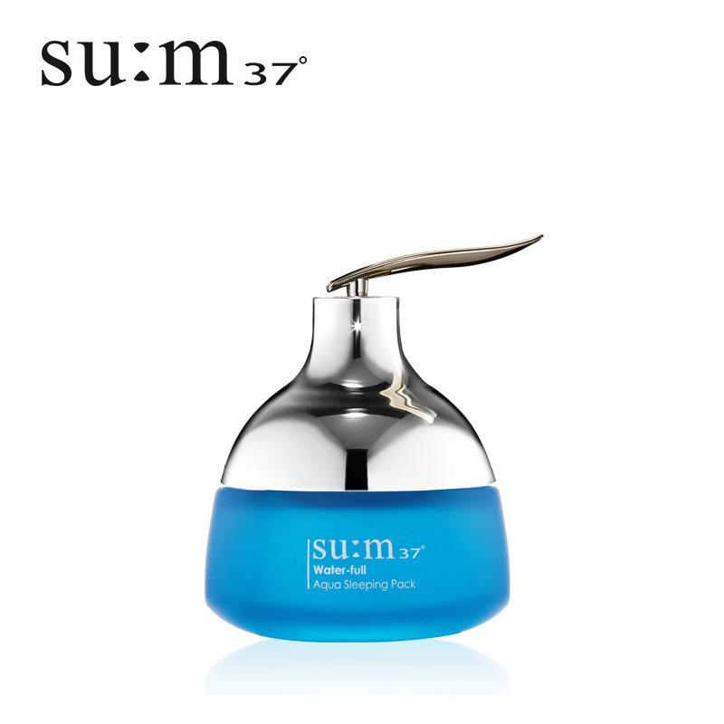 su:m37度苏秘睡眠面膜女 水漾沁润保湿呼吸夜间补水舒缓肌肤韩国