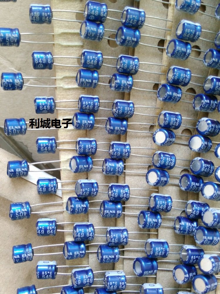 New Inna ELNA Bluegown RC3 50V4 7UF 7UF 7UF Audio electrolytic capacitor volume: 5X5MM