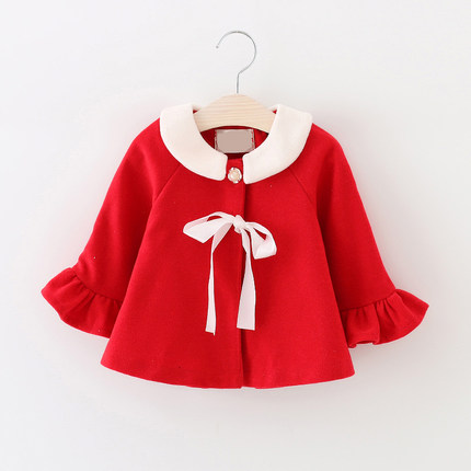 女宝宝秋冬装外套0-1岁韩版女童上衣2015新款