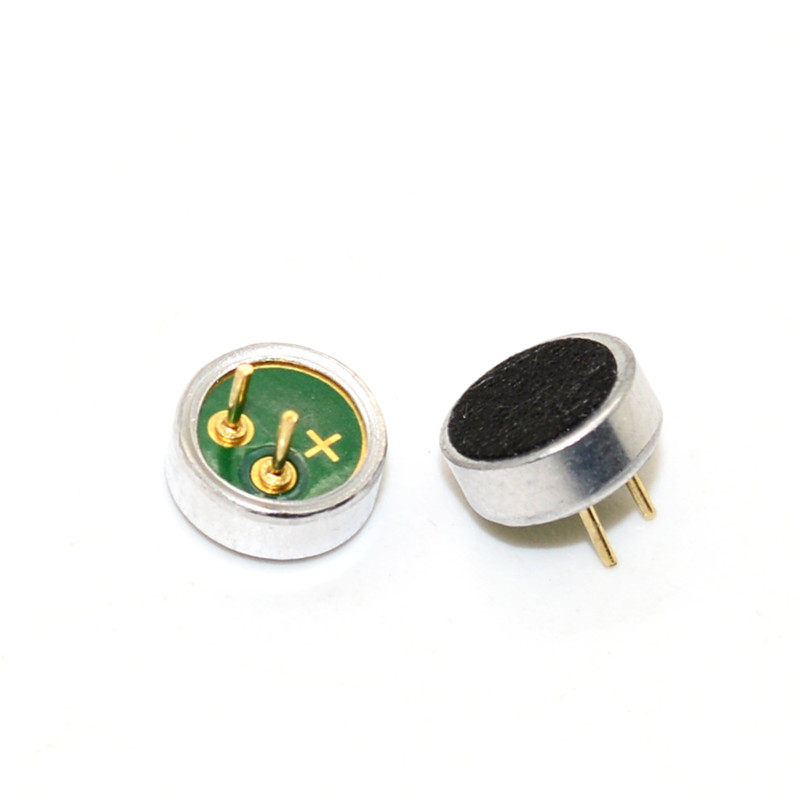 6*2.2mm 咪头 电容式 驻极体话筒 拾音器 传声器 52DB 带引脚